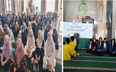 MTSN 10 KUNINGAN GELAR PERINGATAN ISRA MIKRAJ DENGAN SEMANGAT KEAGAMAAN