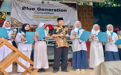 PMR Madya MTsN 10 Kuningan Raih Prestasi Gemilang di Blue Generation Competition XII 2026