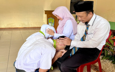 MTSN 10 KUNINGAN GELAR TEMU PAGUYUBAN DAN PENYERAHAN SISWA KELAS 9: MOMENTUM HARU PENUH MAKNA